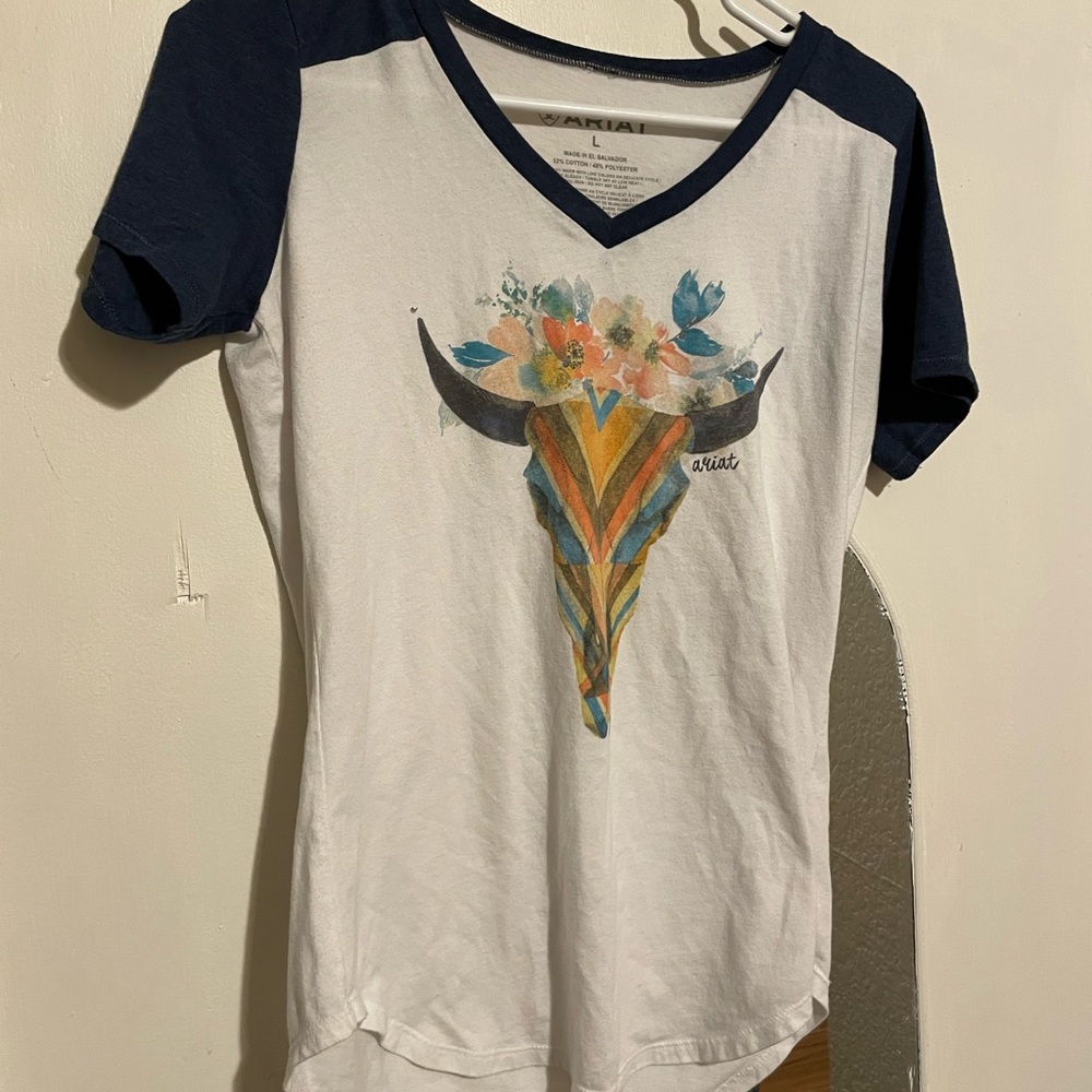 Ariat skull shirt